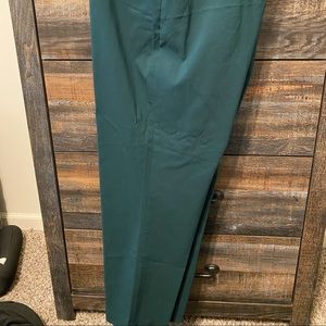 Green slacks